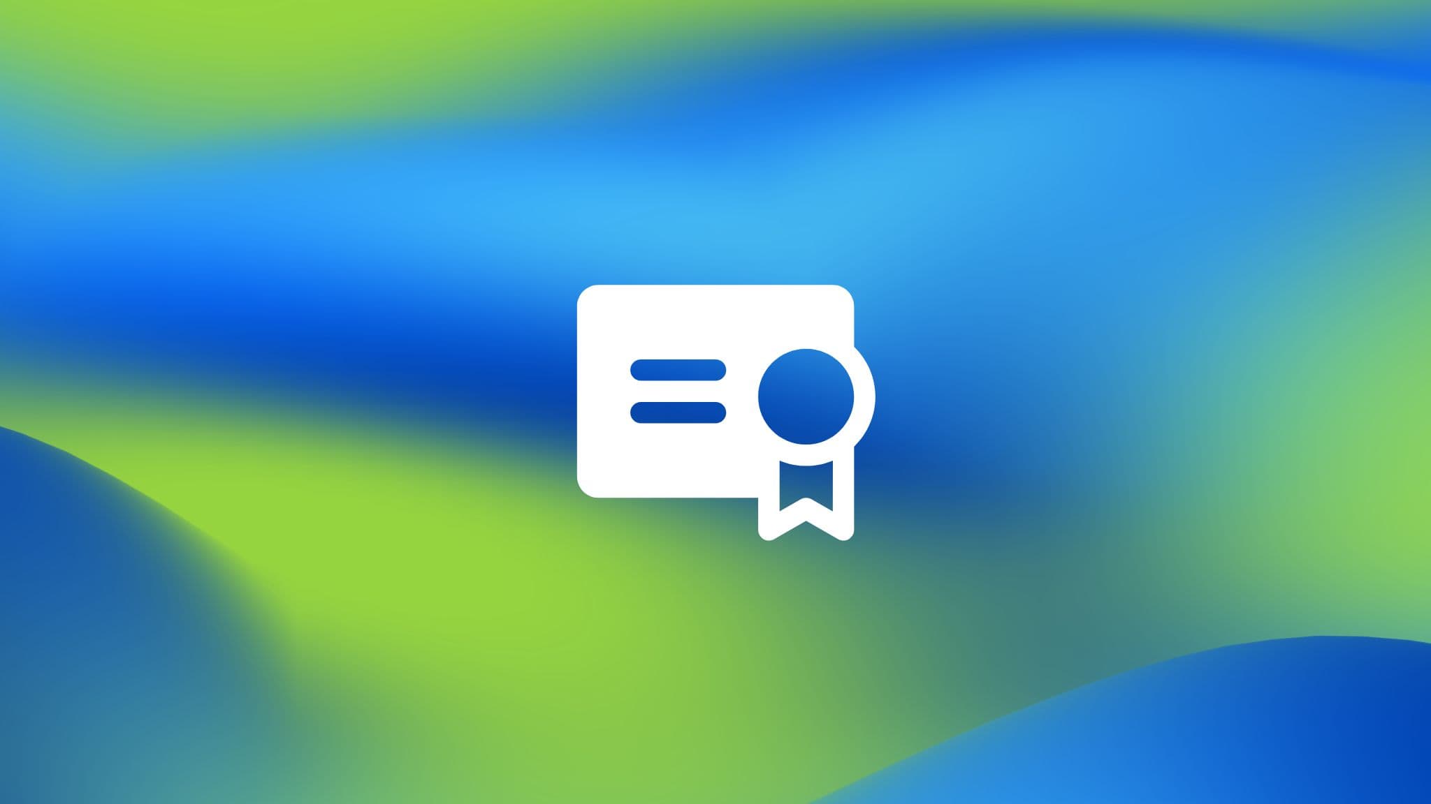 Listen-Icon auf blauem Farbverlauf als Symbol für die technische SEO